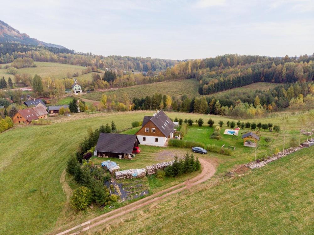 Apartman V Chaloupce Na Vrsku Bernsdorf Kültér fotó
